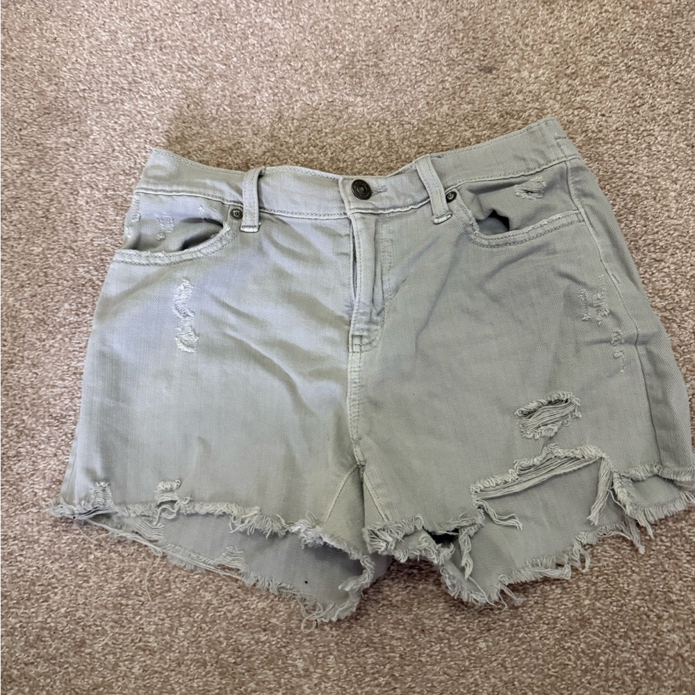 Grey aerie Jean shorts